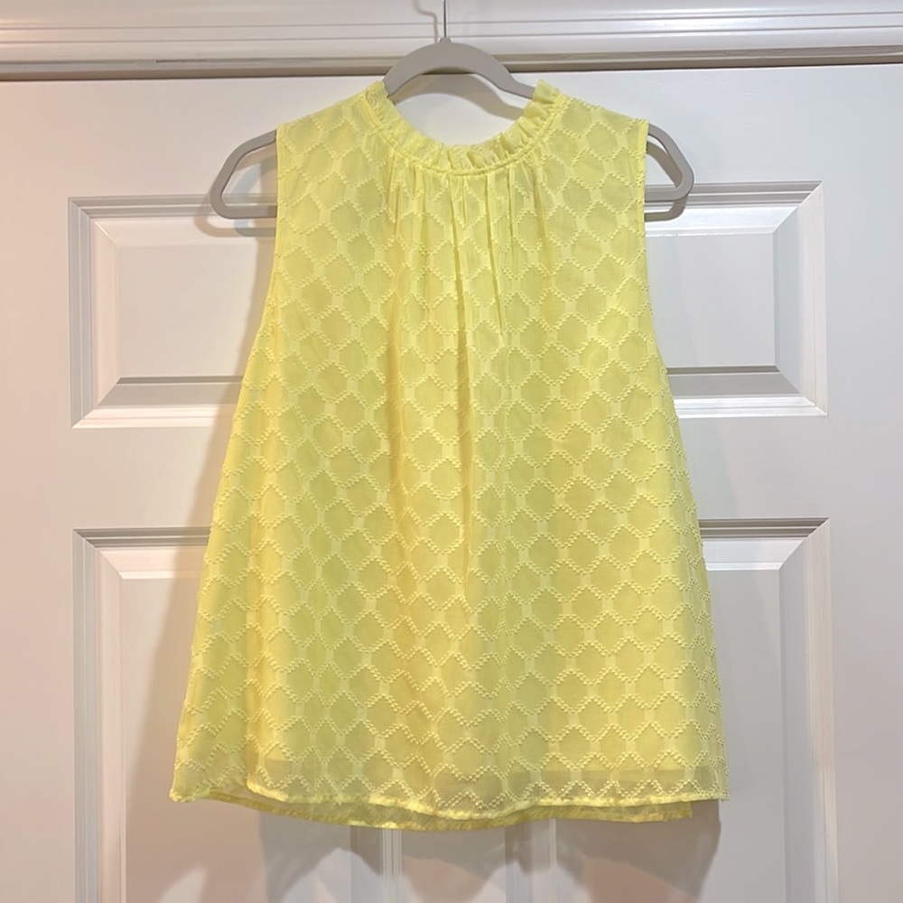 Banana Republic Yellow Blouse